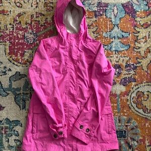 The North Face rain jacket